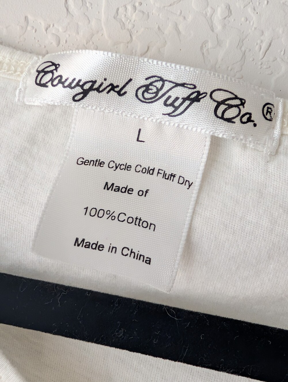 Cowgirl Tuff Company Long Sleeve Henley Top Size Large - Picture 3 of 7